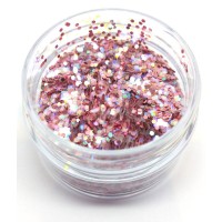 Chunky Glitter Baby Pink Iridescent Mix (Baby Pink Iridescent Mix)